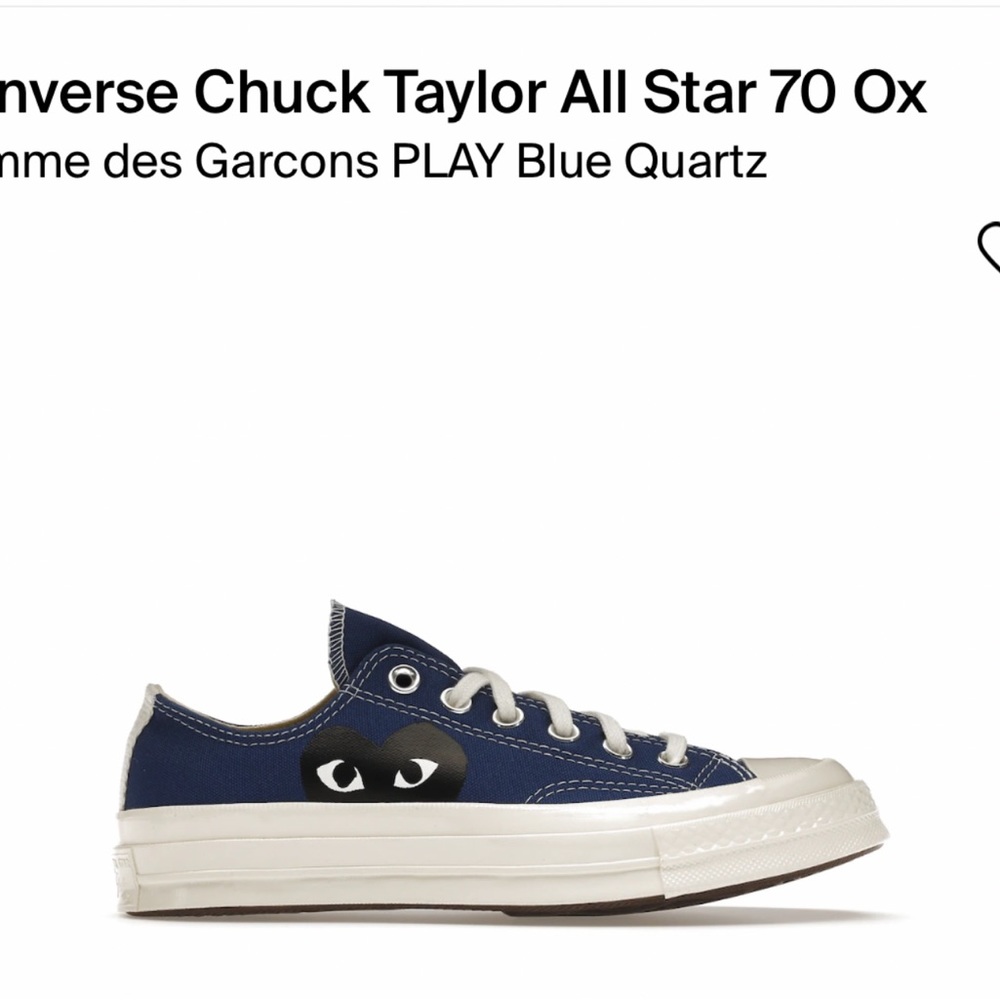 Converse Comme does Ge_Blue Chuck 70 Blue Quartz